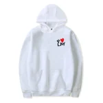 Play Heart NEW X Printed Hoodie For Men